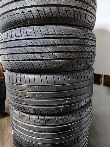 mini kooper: Шины 225 / 50 / R 18, Лето, Б/у, Пара, Легковые — 1