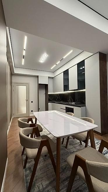 ts group: 3 комнаты, 104 м², Асанбай мкр Элитка, 10 этаж, Евроремонт — 3