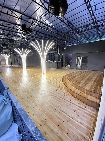 loft mebel: Деревянный пол и подиум из натуральной хвойной доски для интерьеров и — 1