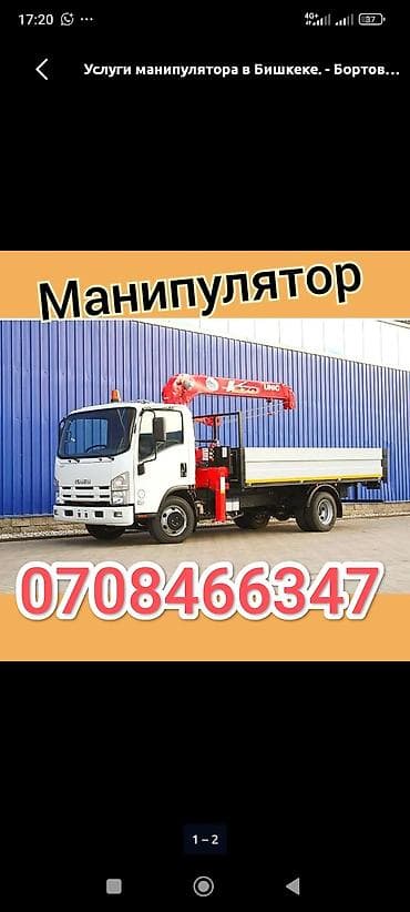 Стрела 8 м, 3 т, Борт 7 кг