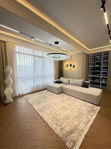 2 комнаты, 80 м², 13 этаж, Дизайнерский ремонт