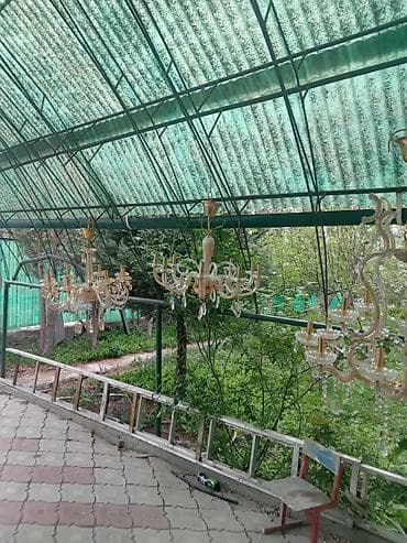 вазы из цветного стекла: Классические подвесные люстры с хрусталём - Материал: литая арматура — 4