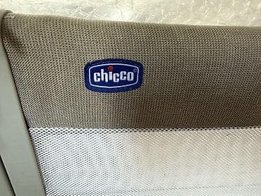 Стульчики для кормления: Детская приставная кроватка, Б/у, С колесиками, цвет - Бежевый — 2