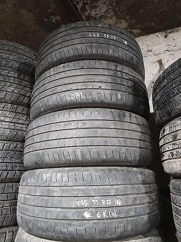 Лето 225/55р17. 4шт