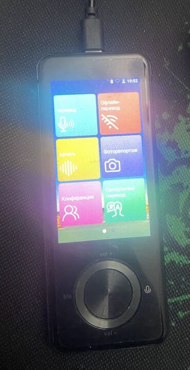 микрофон hoco: Карманный голосовой переводчик Smart Translator Machine - Компактное — 4