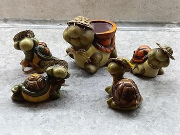 Декор и интерьер: Набор декоративных черепашек. керамика — 2