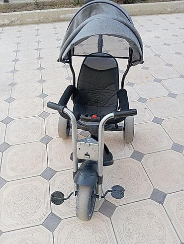 скейт порт: Детский транспорт: прогулочная коляска Kari Kids и трехколесный — 4