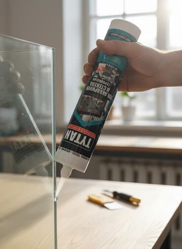 Силиконовый герметик Tytan Professional, предназначенный для