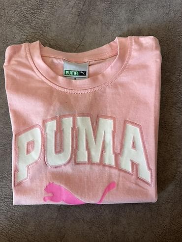 Детские Футболки PUMA, базовые и с крупным логотипом. - Модели — 2
