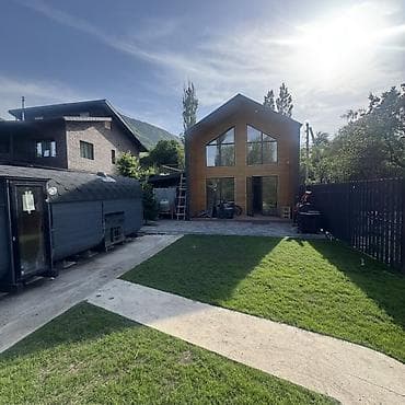 учкун участок дом: 92 м², 3 комнаты, Утепленный, Теплый пол, Бронированные двери — 1