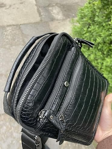 рюкзак лакосте: Butun экокожа LUX Сумка через плечо, компактная, черного цвета, с — 2