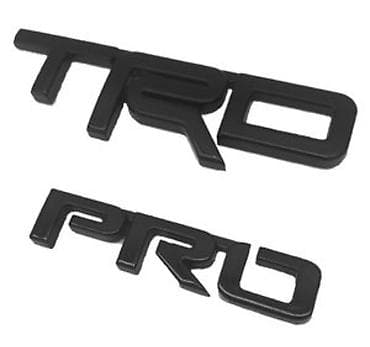 Toyota 4RUNNER TRD PRO шильдик Б/У оригинал цена указана за одну