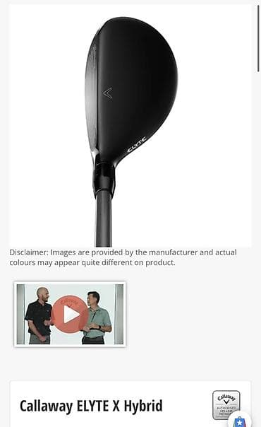 Спорт жана эс алуу: Callaway ELYTE X Hybrid # 5 Для гольфа. - Полу-дро полёт и — 4