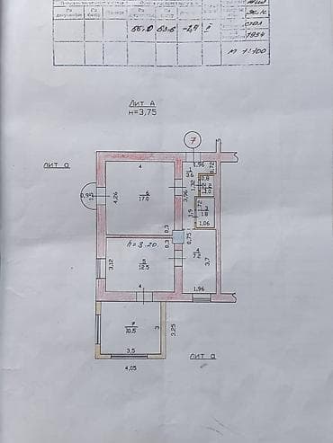 404: 3 комнаты, 53 м², Сталинка, 2 этаж, Косметический ремонт — 10