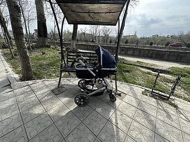 easy walker: Коляска, Другой бренд, цвет - Серебристый, Б/у, Самовывоз, Платная доставка — 1