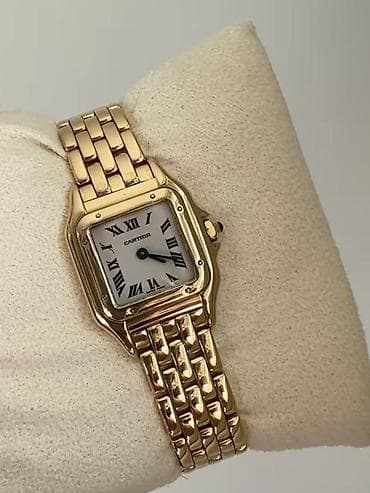 детские чемоданы для девочек: Классические часы часы, Cartier, Золото, Женские, Новый — 1