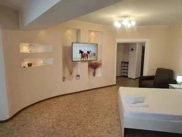 суточный квартира бишкек парк: 1 комната, Бронь, Банные принадлежности, Телевизор — 5