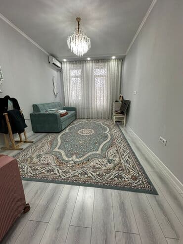 квартиры с котлована бишкек цена: 2 комнаты, 73 м², Элитка, 5 этаж, Евроремонт — 1