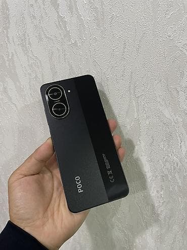 Poco C71, Б/у, 128 ГБ, цвет - Черный, 2 SIM