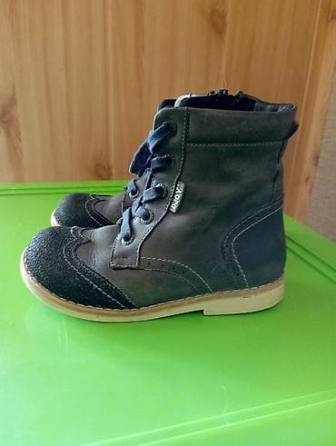 Деми ботинки, кажанные, ортопедические, с ортопедической стелькой для at lalafo.kg Деми ботинки, кажанные, ортопедические, с ортопедической стелькой для