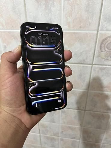 телефон который не ломается: IPhone 15 Pro, 256 ГБ, Black Titanium, 80 % — 2