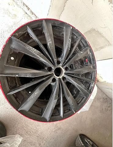 9 r20: Колеса в сборе 235 / 55 / R 20, Лето, Б/у, Комплект, Внедорожные (АТ/МТ), Литые, отверстий - 5 — 1