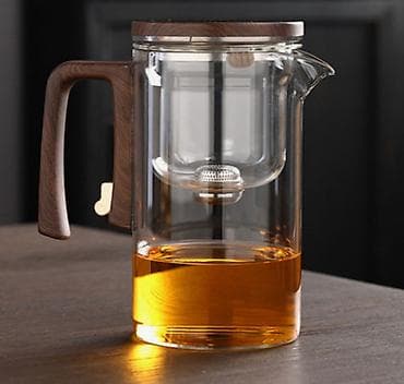 fire maple: Стеклянный заварочный чайник Magnetic Glass Teapot - Современный — 2