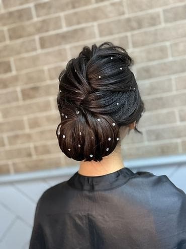 тонирующий бальзам для волос: Парикмахерские услуги: Окрашивание в один тон: Короткие волосы 1000с — 1