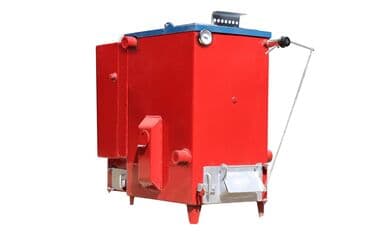 титан на дровах: Котел Одноконтурный, Напольный, Стальной — 2