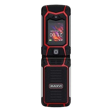 открытый: Телефон-раскладушка с двумя экранами Maxvi E10 красный MAXVI E10 — — 5