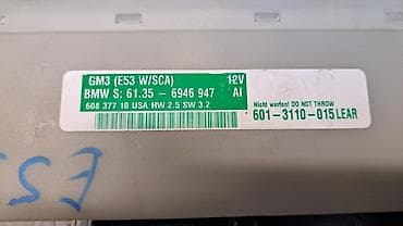 e39 540: Блок комфорта Е53 6946 947 Год 2004 В отличном состоянии, очень — 4