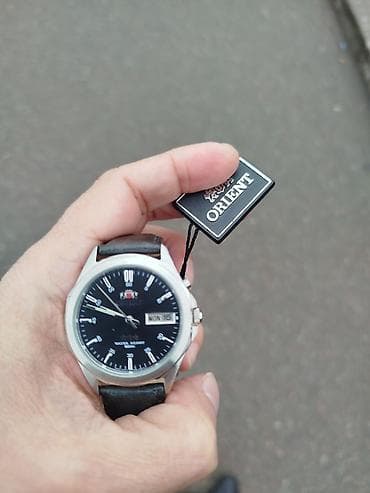 Бижутерия: Классикалык сааттар саат, Orient, Жапония, Суу өткөрбөөчү, Эркектердики, Жаңы — 1