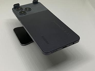 ридер: Realme Note 50, Б/у, 128 ГБ, цвет - Серый, 2 SIM — 4