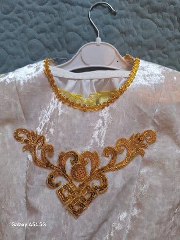 одежды для новорожденных: Детское платье, цвет - Белый, Новый — 5