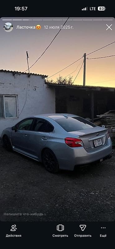 2 9 муссо: Subaru WRX: 2020 г., 2 л, Механика, Бензин, Седан — 3