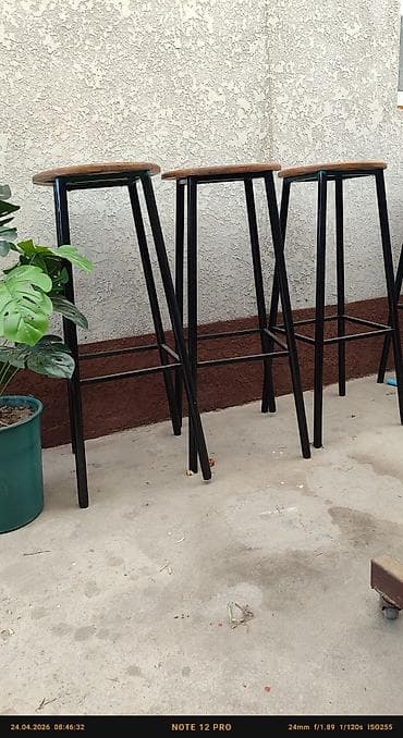 стуля барные: Барный стул, Дерево — 1