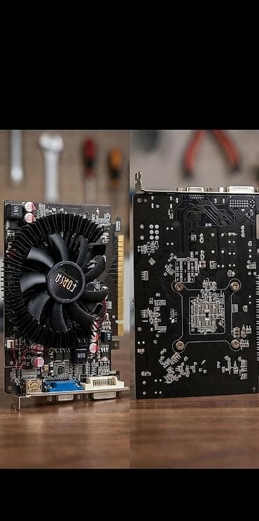Видеокарта для ПК, NVidia, GeForce, До 2 ГБ