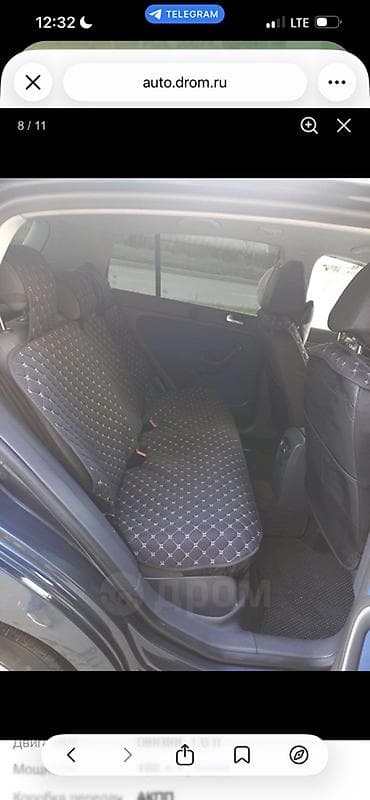 Унаа сатуу: Volkswagen Golf Plus: 2007 г., 1.6 л, Автомат, Бензин, Хетчбек — 6