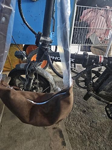 ремешок на сумку: Трендовая сумка круассан из коричневой замши - Материал: мягкая — 4