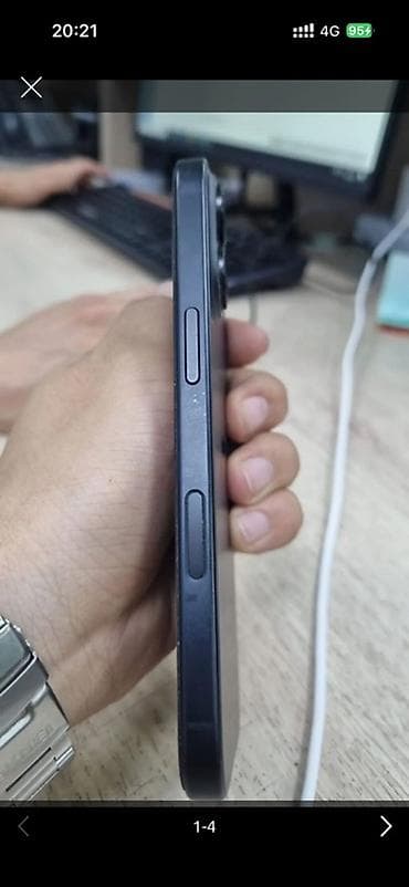 iphone 16 бу: IPhone 16, Б/у, 128 ГБ, Черный, 91 % — 4