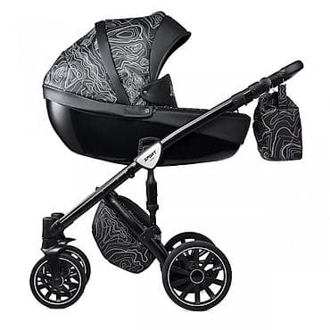 цена коляски анекс: Коляска, цвет - Черный, Б/у — 7