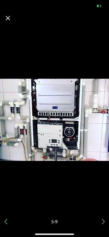 газовые котлы отопления: Установка газового котла, установка электрического котла, установка — 6