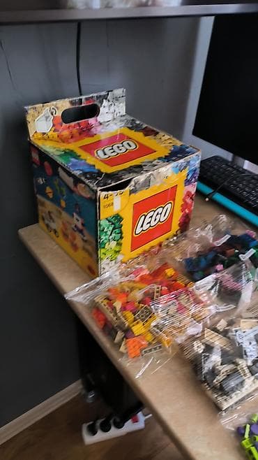 lego technic 9398: Продаю LEGO набор 10681 с деталями. Все детали пересчитаны и упакованы — 1