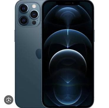 poko m3 pro: IPhone 12 Pro Max, Б/у, 128 ГБ, Pacific Blue, Зарядное устройство, Кабель, Коробка, 100 % — 1