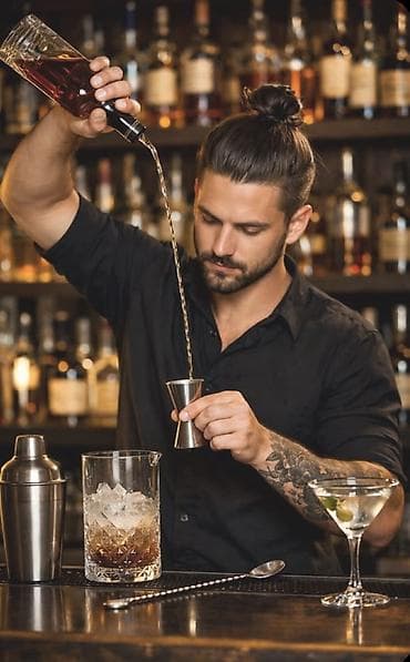 Бармены: Требуется Бармен, Оплата: Еженедельно, 1-2 года опыта — 1