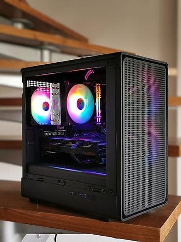 rx 480: Компьютер, ядер - 8, ОЗУ 16 ГБ, Игровой, Б/у, AMD Ryzen 7, AMD Radeon RX 6600 XT, HDD + SSD — 1