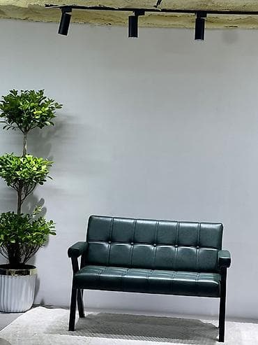 офисная мягкая мебель: Офисный диван, цвет - Бежевый — 2