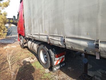 фура тягач вольво: Тягач, Volvo, 2001 г., Тентованный — 5