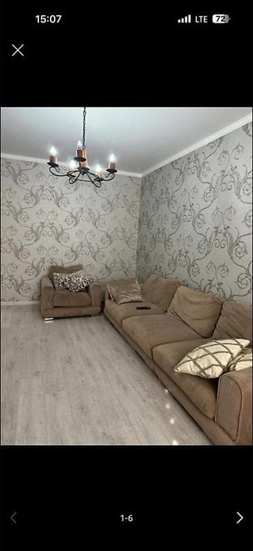 3 комнаты, С мебелью полностью