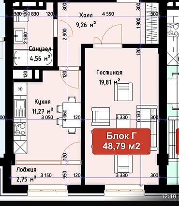 Новостройки от застройщика: Элитка, 1 комната, 48 м² — 2